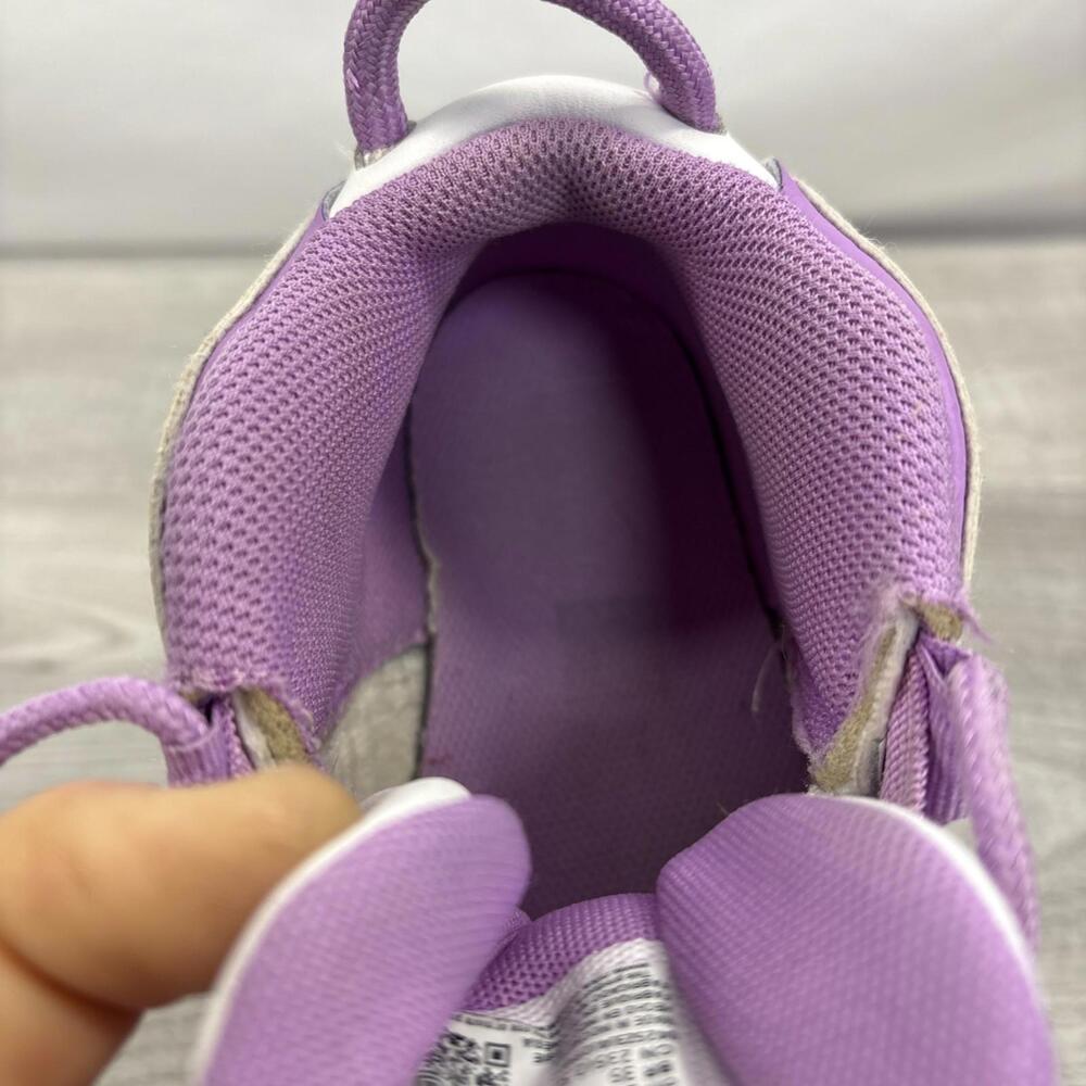 Nike Air More Uptempo Shoes Size 4.5 Y White Purple FN6976-100 Retro Sneaker - Picture 15 of 15